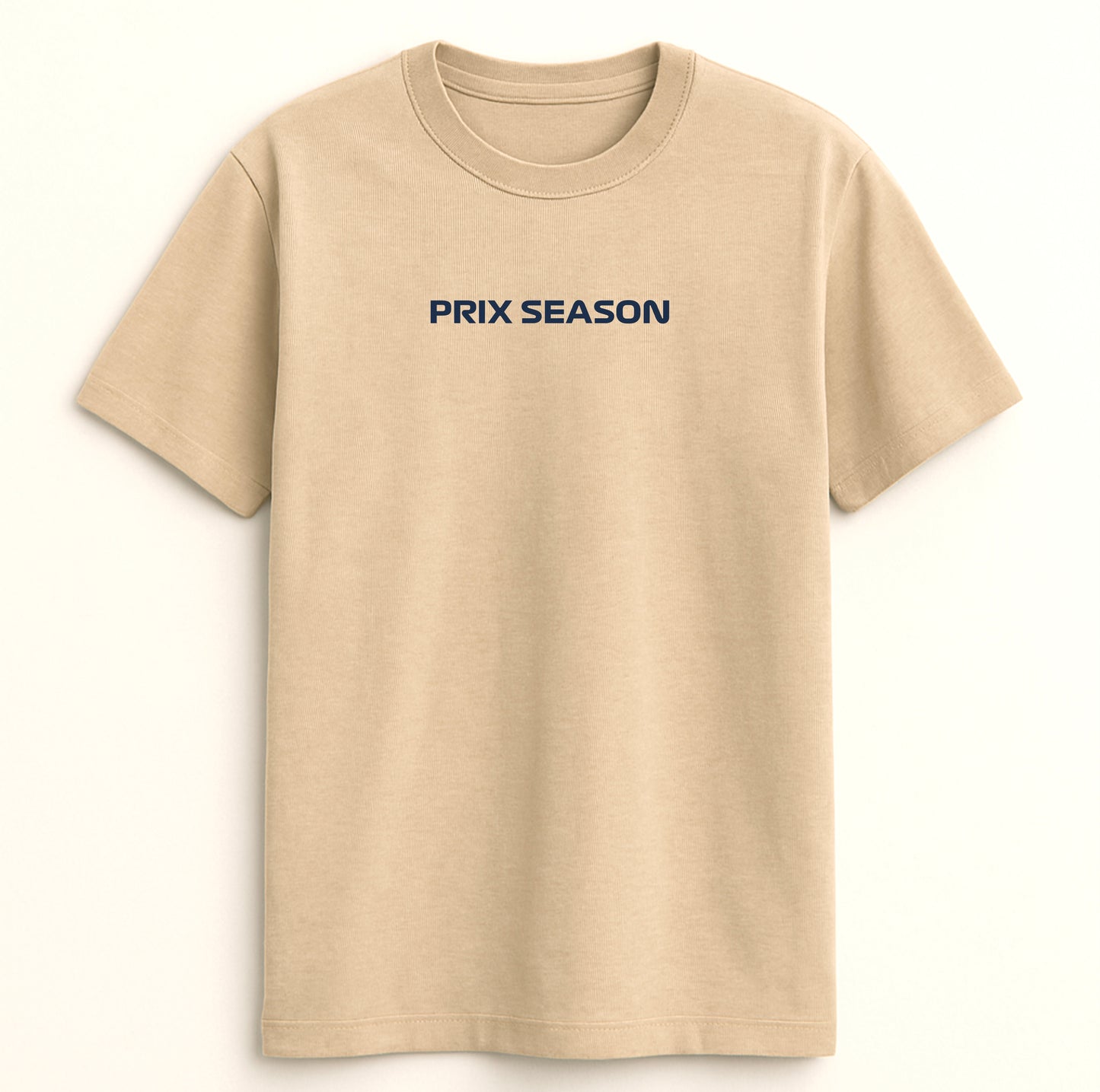 Beige short sleeve t-shirt
